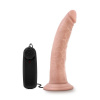 Afbeelding van Dr. Skin - Dr. Dave Vibrator Met Zuignap - Vanilla van het merk Dr Skin