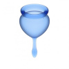 Afbeelding van Satisfyer Feel Good Menstruatie Cup Set - Blauw van het merk Satisfyer